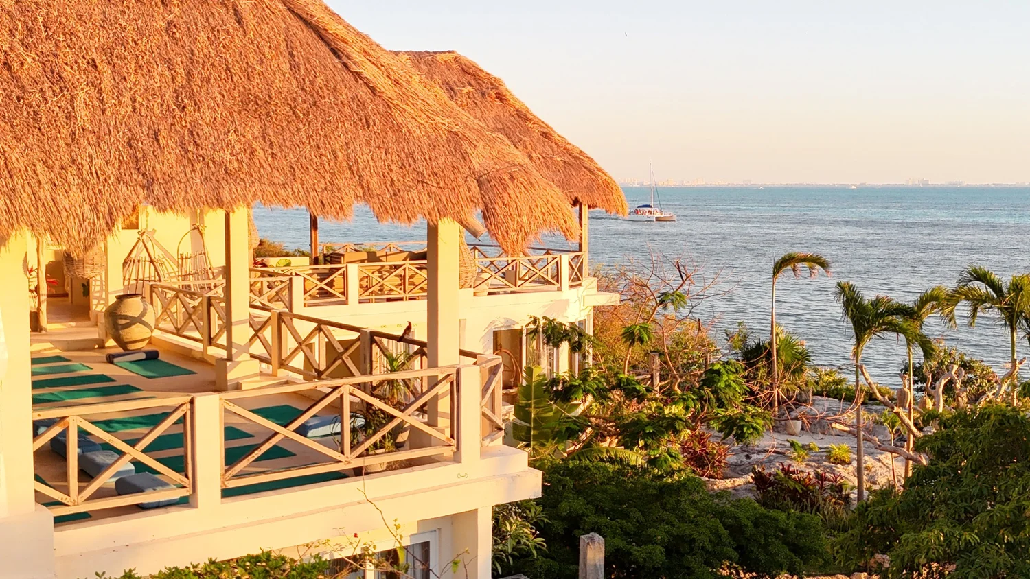 Isla Mujeres aerial view